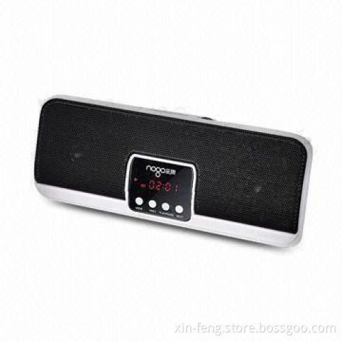 Travel Speaker with FM SD Card, 3.5mm Audio Jack and Input Voltage of 5V